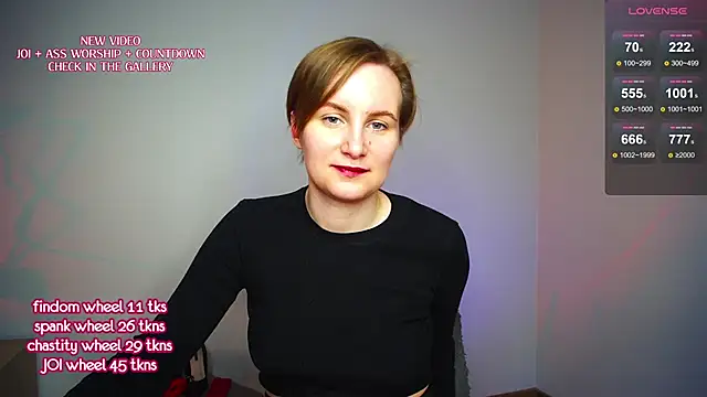 Webkamerová show KinkyMissCherry
