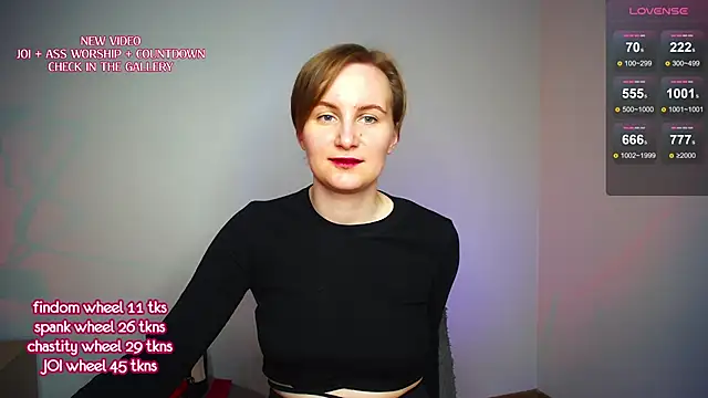 Pertunjukan Kamera Web KinkyMissCherry
