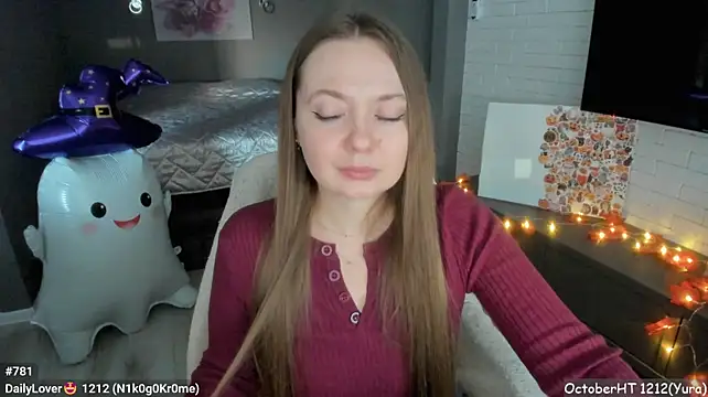 Show de LizaGost na webcam