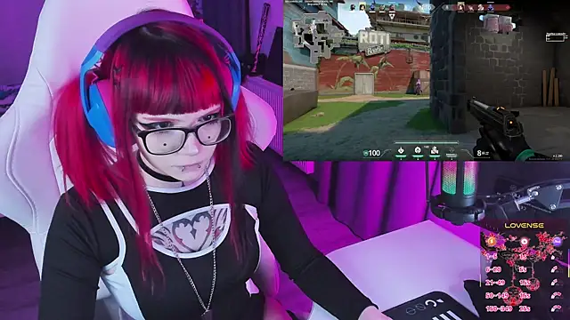 Show de Yumi_Youkai na webcam