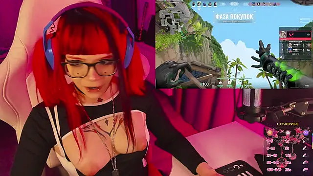 Show de Yumi_Youkai na webcam