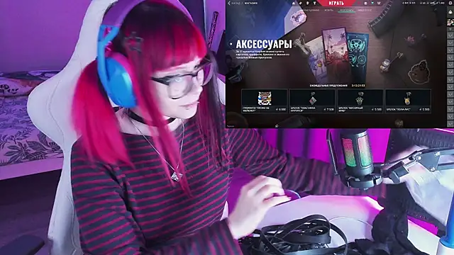 Yumi_Youkai: διαδικτυακό σόου στην κάμερα