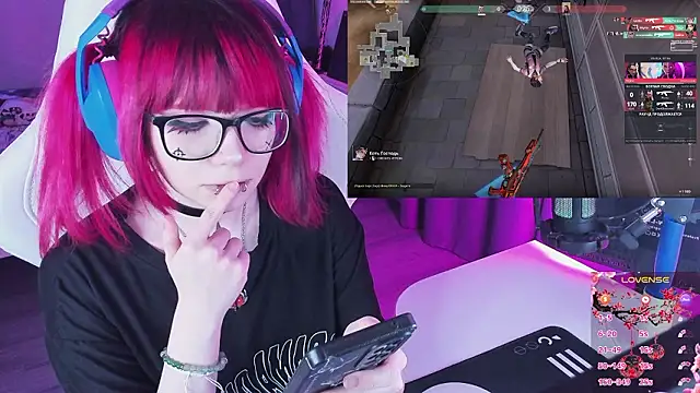 Show modela Yumi_Youkai na web-kameri