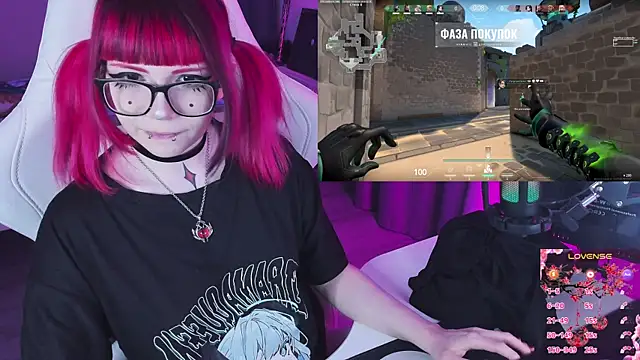 Show de Yumi_Youkai na webcam