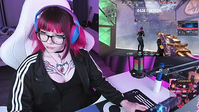 Show de Yumi_Youkai na webcam