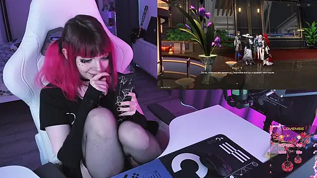 Show de Yumi_Youkai na webcam