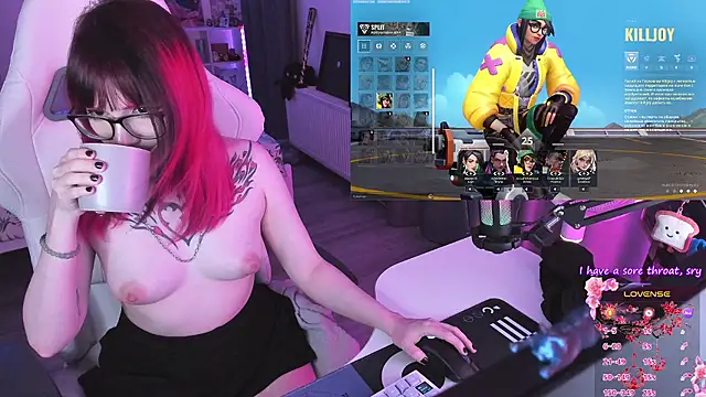 Yumi_Youkai Pertunjukan Webcam
