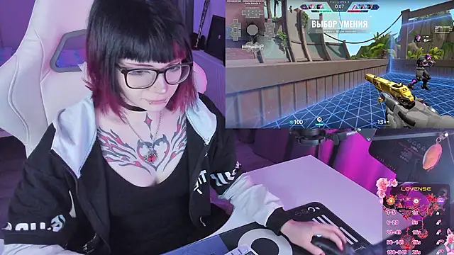 Show de Yumi_Youkai na webcam