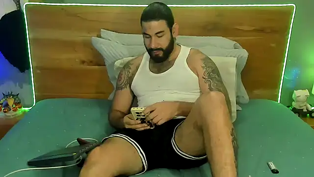 הופעת וובקאם של Prometeo-grizzly
