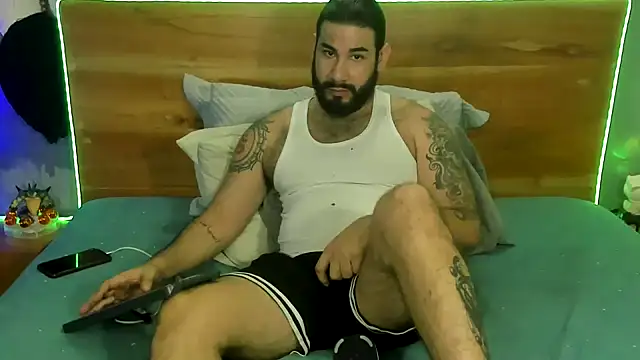 Show de Prometeo-grizzly na webcam