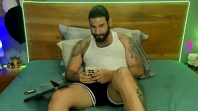 Show de Prometeo-grizzly na webcam
