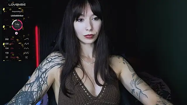Show modela JillVerdon na web-kameri