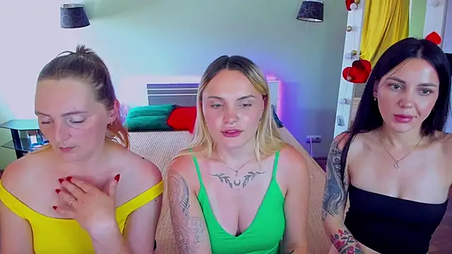 Show de MagicEyess na webcam