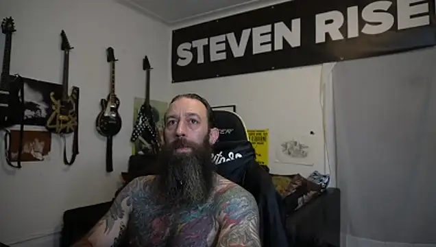 Show modela StevenRiseNYC na web-kameri
