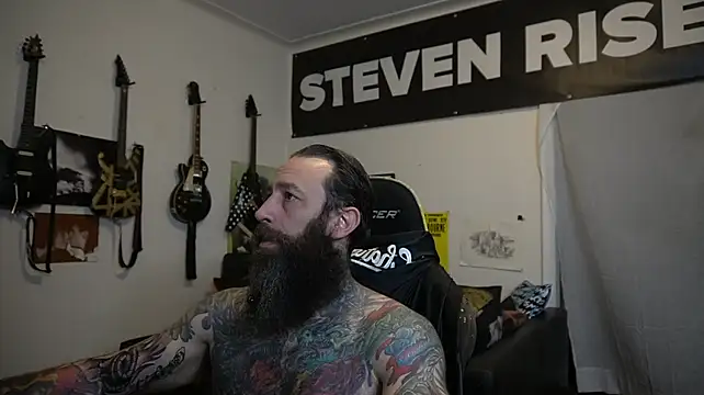 Show modela StevenRiseNYC na web-kameri