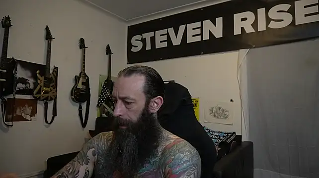 Show modela StevenRiseNYC na web-kameri
