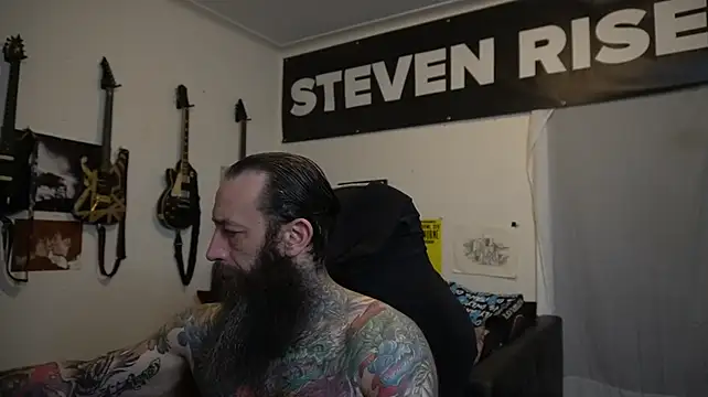 Show modela StevenRiseNYC na web-kameri