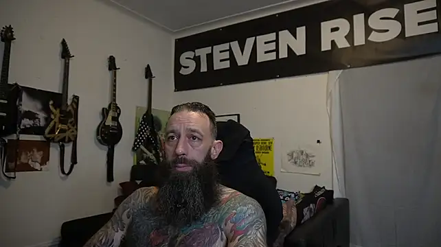 Show modela StevenRiseNYC na web-kameri