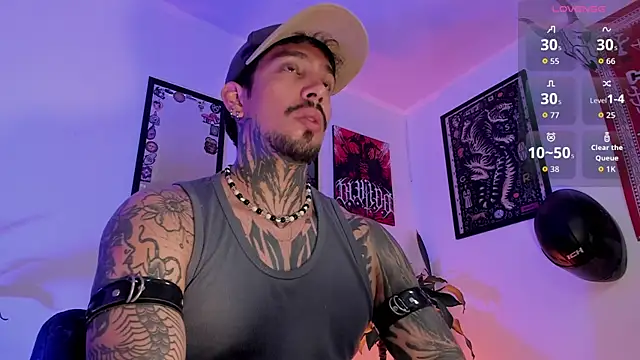 TigerStripes1_ Show in webcam
