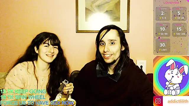 AddictCouple's Live Sex Cam Show