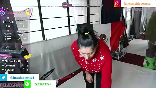 LaInsaciableIntensa's Webcam Show