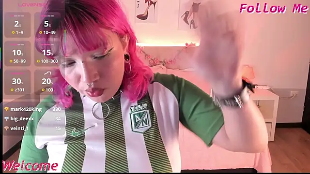 lady_noize webkamerás műsora