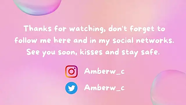 Show de Amberw_c na webcam