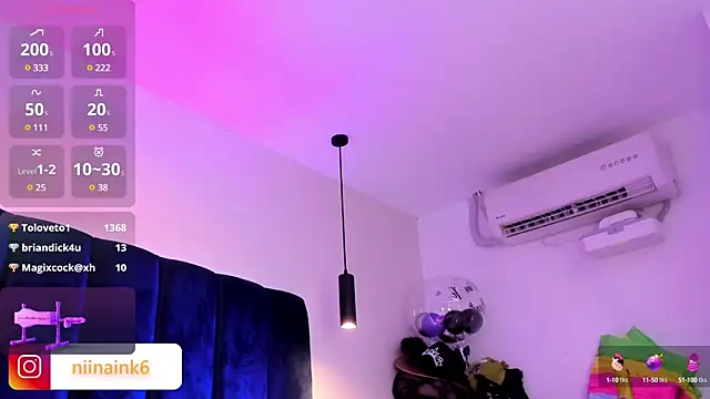 NinaInk's Live Sex Cam Show