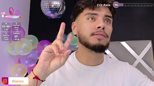 Show de Tommidubois na webcam