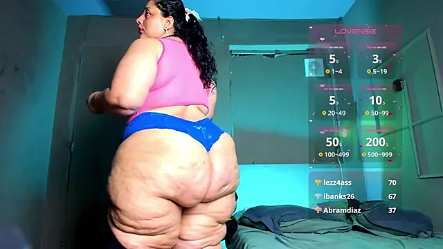 BBW_LATIN_BIGASS Adlı Modelin Web Kamerası Şovu