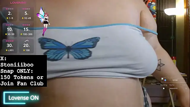 Stoniiiboo webkamerás műsora