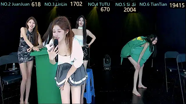 Show de SK10011 na webcam