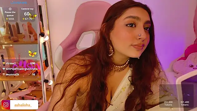 ashalisha's Webcam Show