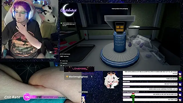 CryptidIndrid's Webcam Show