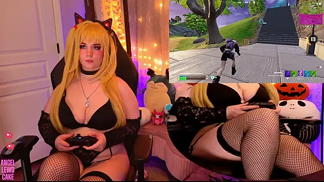 Angel-Lewd-Cake's Live Sex Cam Show