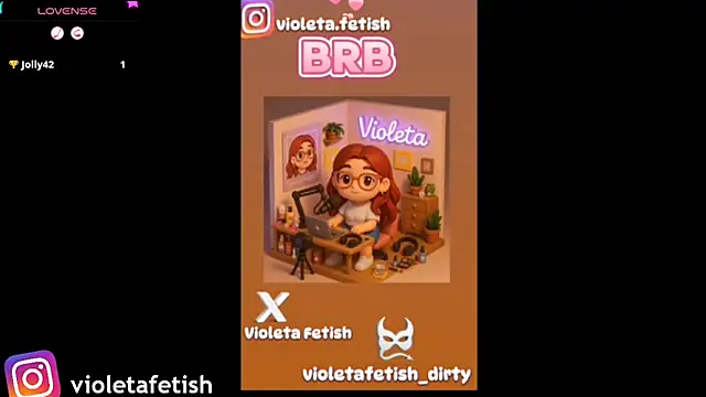 Violetafetish-dirty's Live Sex Cam Show