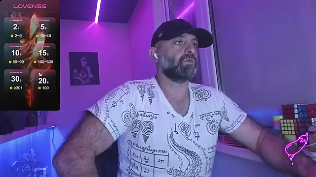 HAIR-MAN webcam show