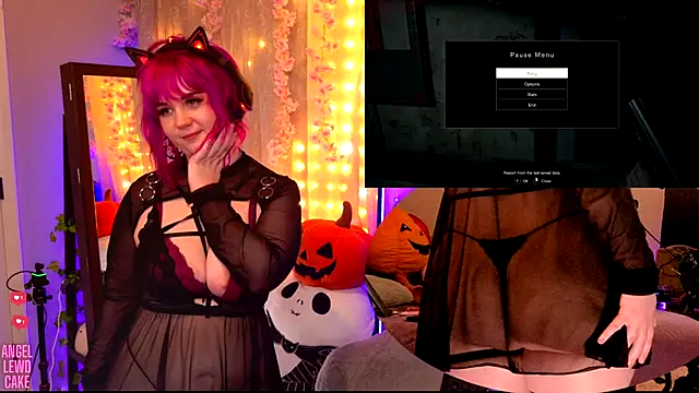 Angel-Lewd-Cake's Live Sex Cam Show