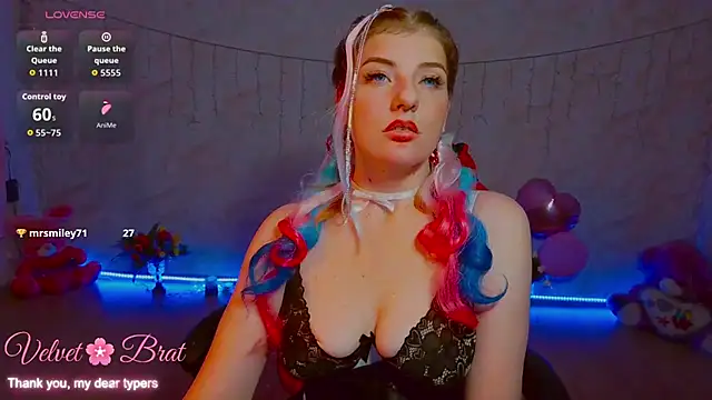 VelvetBrat's Webcam Show