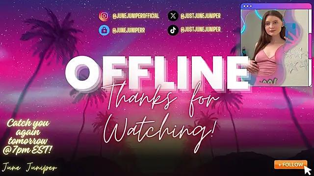 junejuniper's Webcam Show
