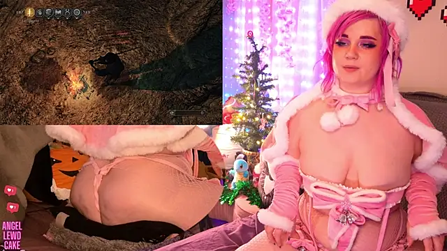 Angel-Lewd-Cake's Live Sex Cam Show