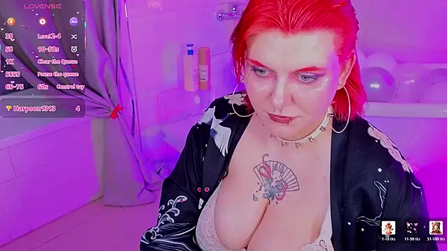 bluelunarayのウェブカメラショー