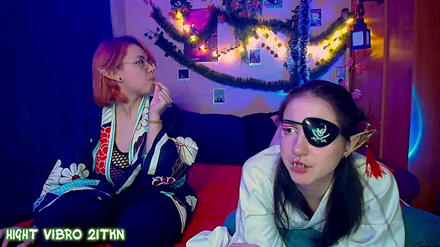 TrickyKitsuneのウェブカメラショー