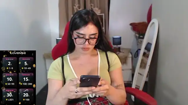 Show de RebeccaTs na webcam