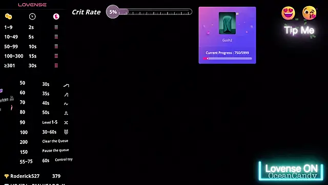 OceanCandy9's Webcam Show