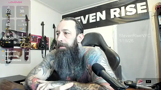 Show webcam de StevenRiseNYC