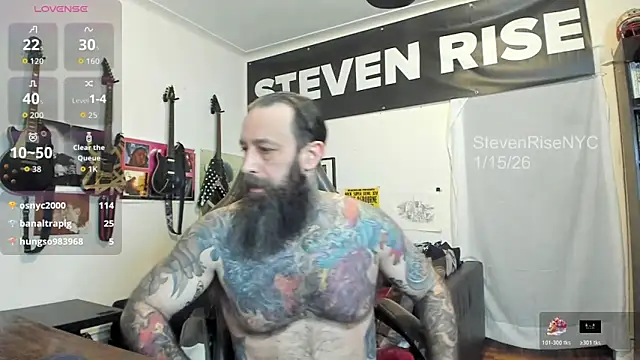 StevenRiseNYC 웹캠 쇼