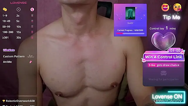 Show webcam de OceanCandy9