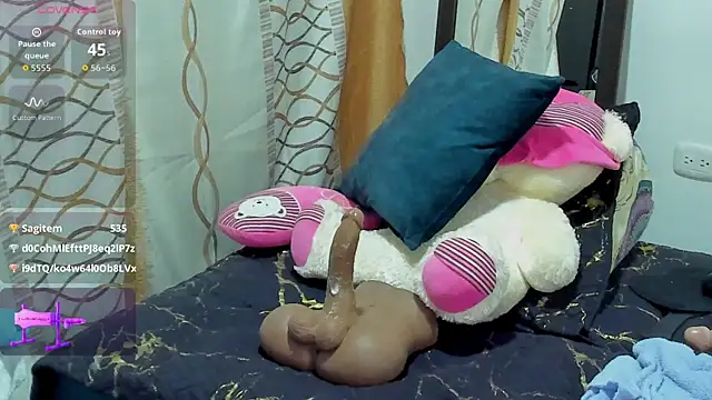 Show de BrendaXiomy na webcam