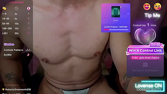 Show de webcam de OceanCandy